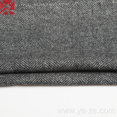 Herringbone Single Face Wool Fabric For Garment